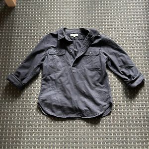 Madewell Black Long Sleeves Shirt - [Mens, Size M]